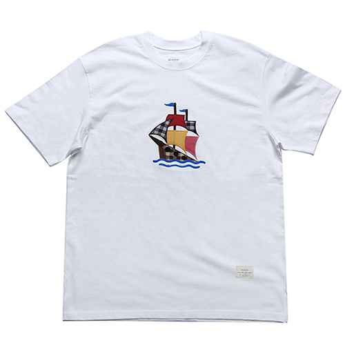 16 WOOD YACHT T-SHIRTS-WHITE