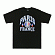 PARIS FRANCE TEE-BLK