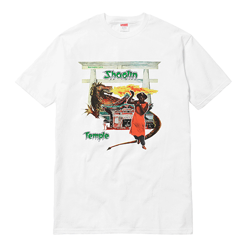 BARRINGTON LEVY&JAH LIFE SHAOLIN TEMPLE TEE-WHITE