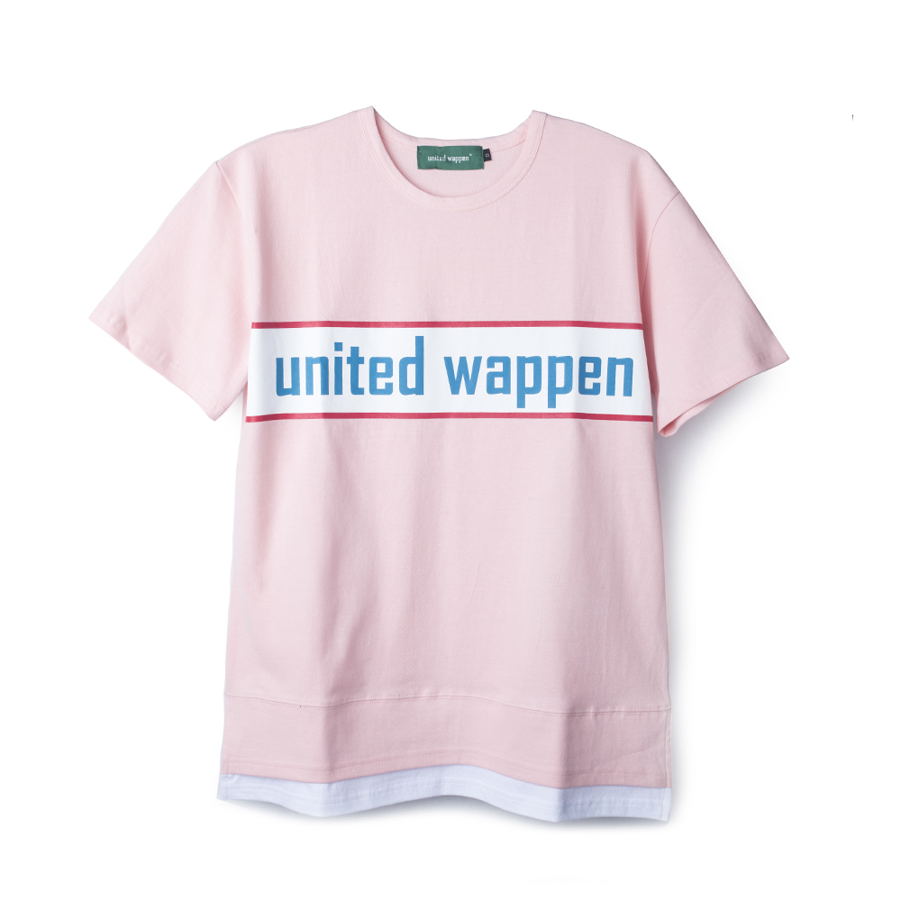 BASIC LAYERED OVERSIZE T-SHIRTS (Pink)
