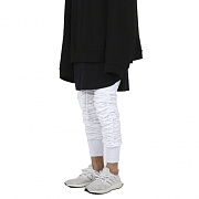 Shirring Jogger Pants-WHITE