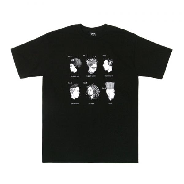 CUTS TEE-BLACK