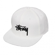 STOCK CAP-WHITE