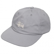 CLASSIC LOGO STRAPBACK CAP-GRY