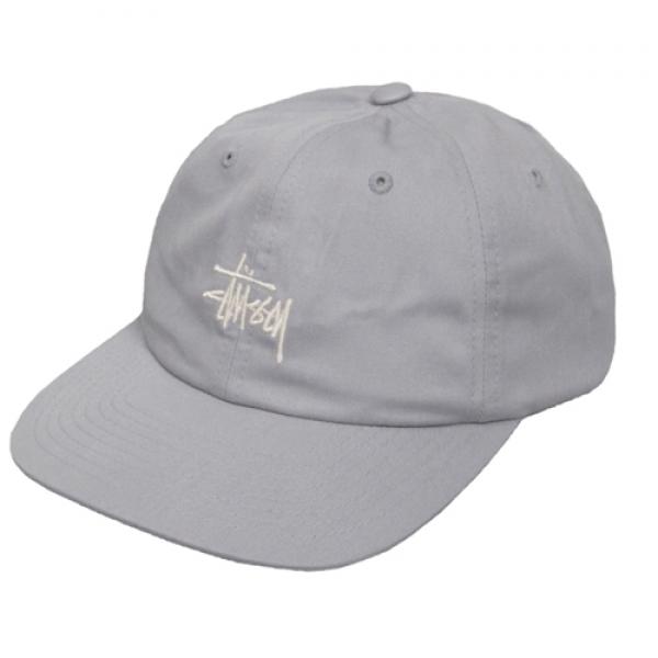 CLASSIC LOGO STRAPBACK CAP-GRY