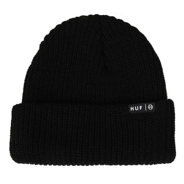 USUAL BEANIE-BLACK