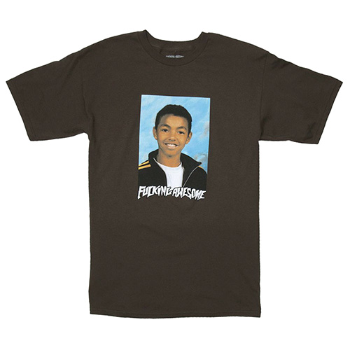 SAGE CLASS PHOTO TEE - BROWN