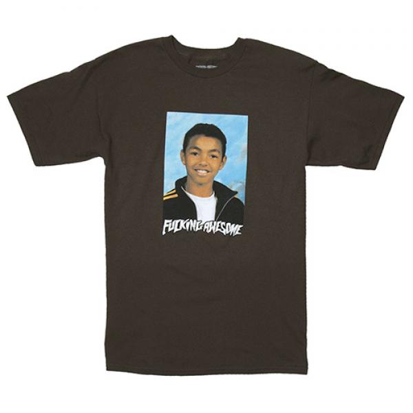 SAGE CLASS PHOTO TEE - BROWN