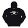 OBEY ACADEMY PULLOVER HOOD-BLK