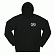CHIEF FULL HOODIE - BLK