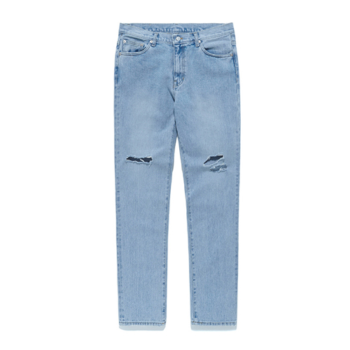 CRUSHED DENIM PANTS FA [ICE BLUE](FAVD01)