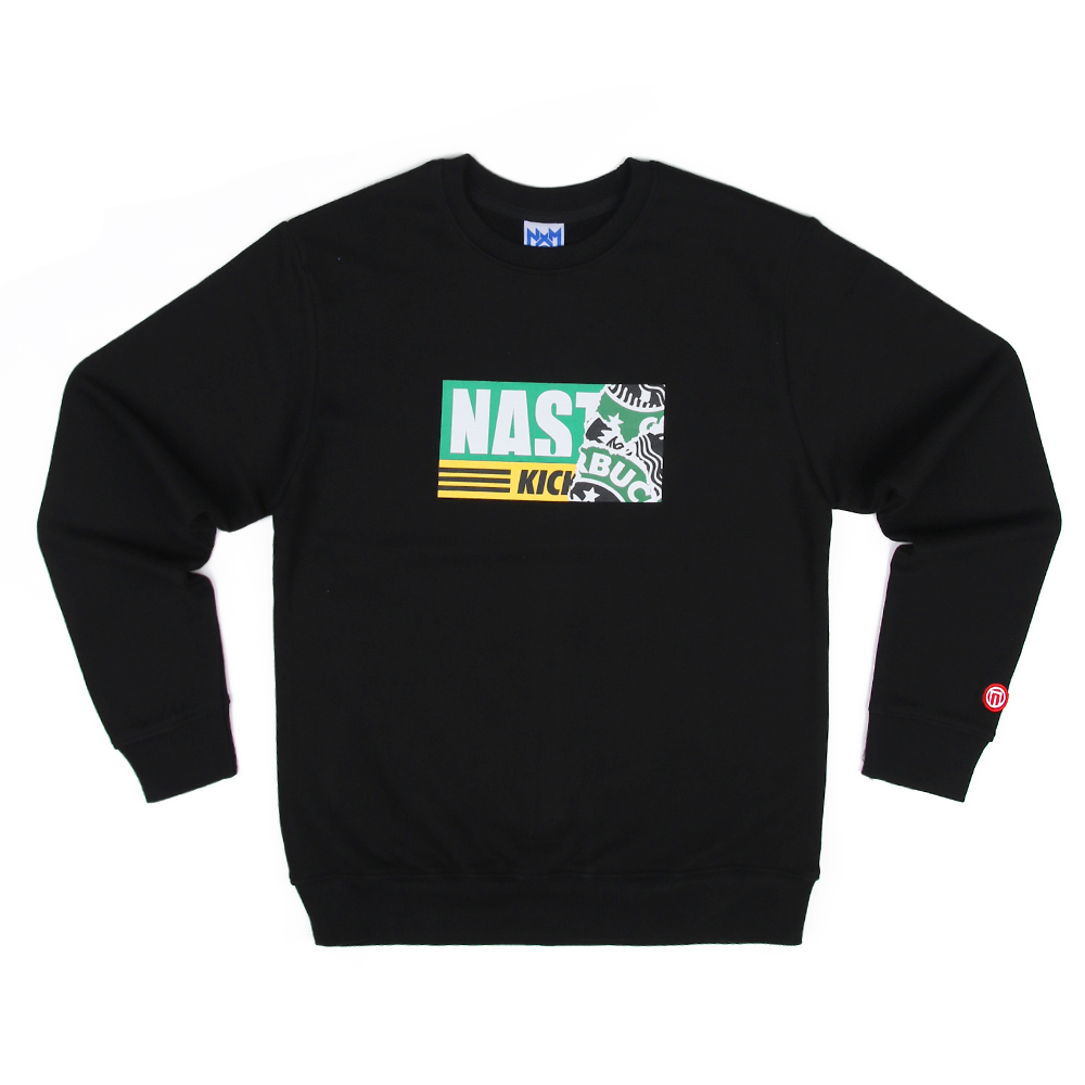 [NYPM] NASTY KICK SIREN SWEATSHIRTS (BLK)