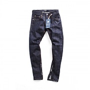 [URBAN STUFF] USF SIDE ZIP DENIM PANTS INDIGO