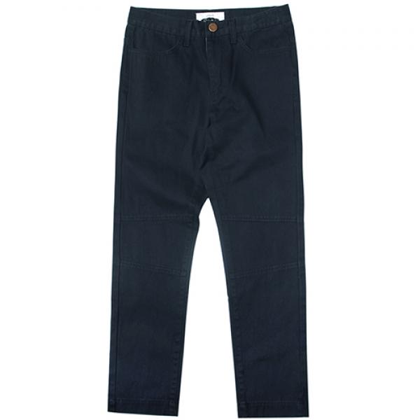 16 WASHED VINTAGE FATIGUE PANTS-NAVY
