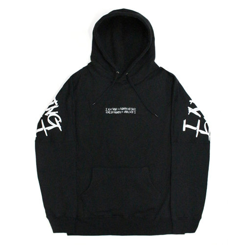 BIG LOGO HOODIE - BLACK