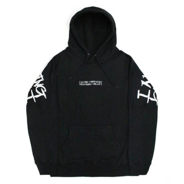 BIG LOGO HOODIE - BLACK
