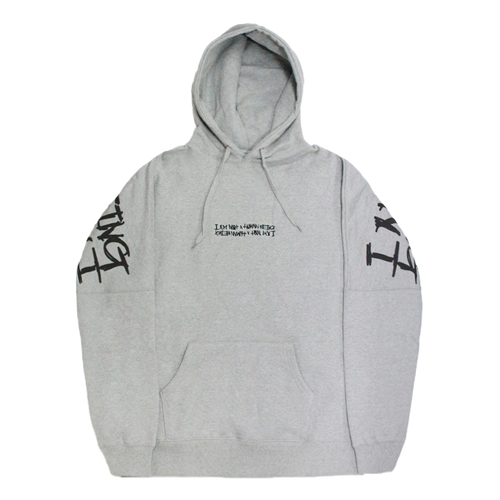 BIG LOGO HOODIE - GREY