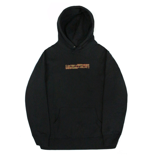 SMOKE ERRDAY HOODIE - BLACK