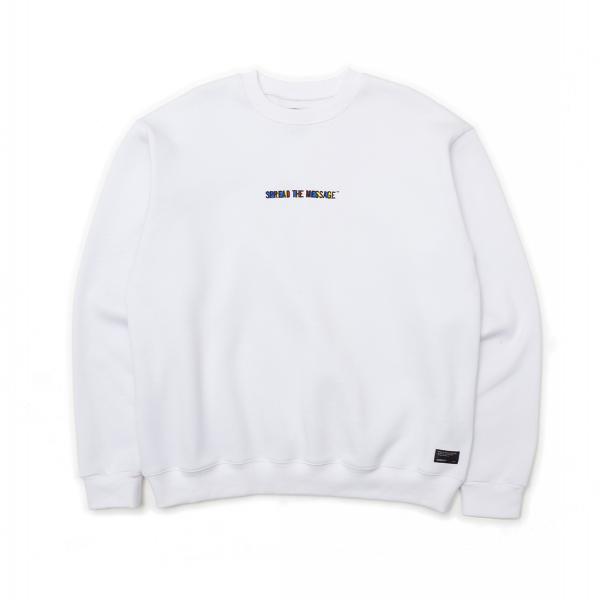 STM FILL CREWNECK - WHITE