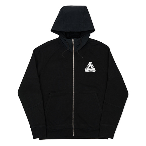ZYME SHELL HOOD - BLACK