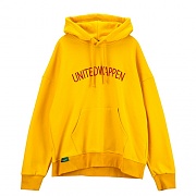 [Ƽ] UNITEDWAPPEN EMB OVERSIZE HOODY (YELLOW)