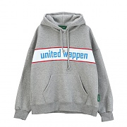 [Ƽ] UNITEDWAPPEN BASIC OVERSIZE HOODY (GREY)
