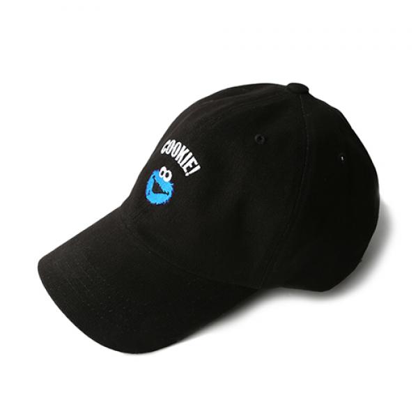 [ROMANTIC CROWN] COOKIE MONSTER BALLCAP_BLACK