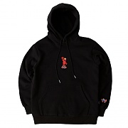 [ROMANTIC CROWN] ELMO HOODIE_BLACK
