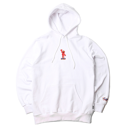 [ROMANTIC CROWN] ELMO HOODIE_WHITE
