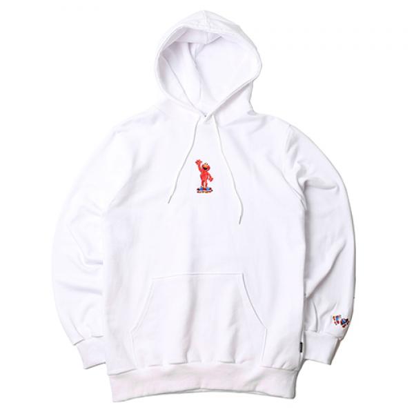 [ROMANTIC CROWN] ELMO HOODIE_WHITE