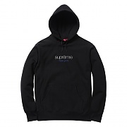 Chrome Classic Logo Hooded Sweatshirt - Black
