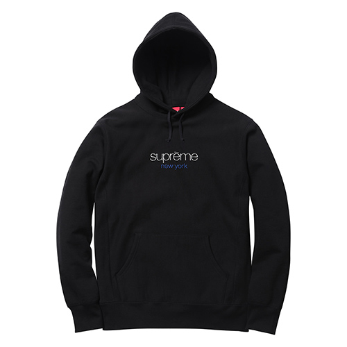 Chrome Classic Logo Hooded Sweatshirt - Black