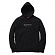 Chrome Classic Logo Hooded Sweatshirt - Black