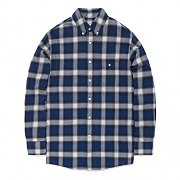 OMBRE CHECK SHIRTS FA [BLUE](FAVS03)
