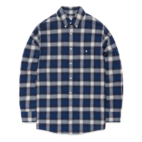 OMBRE CHECK SHIRTS FA [BLUE](FAVS03)