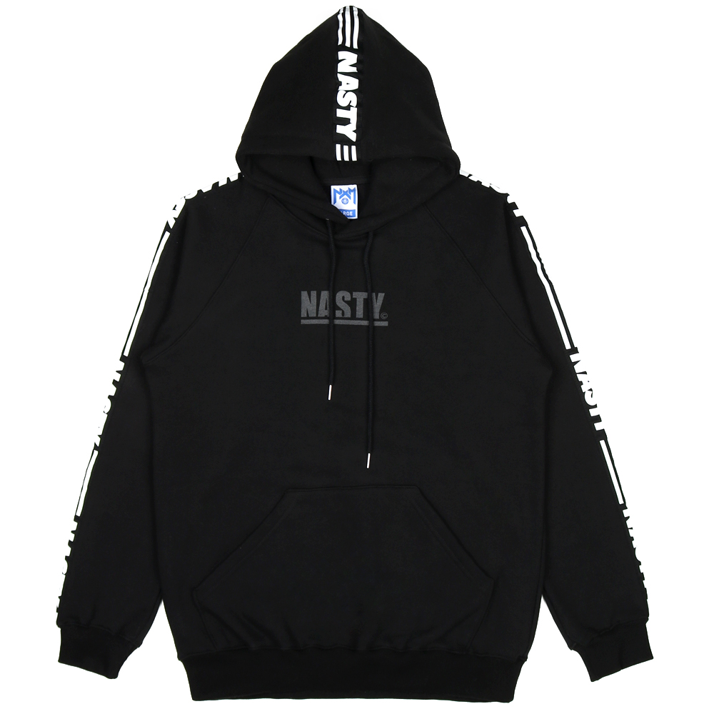 [NYPM] NASTY LINE HOODY (BLK)