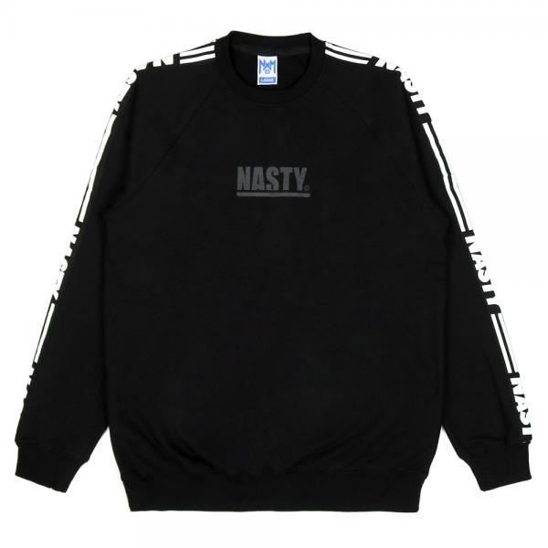 [NYPM] NASTY LINE SWEATSHIRT (BLK)