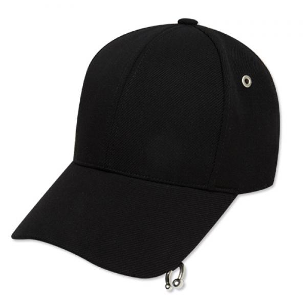 PIERCING BASEBALL CAP aaa033 - BLACK