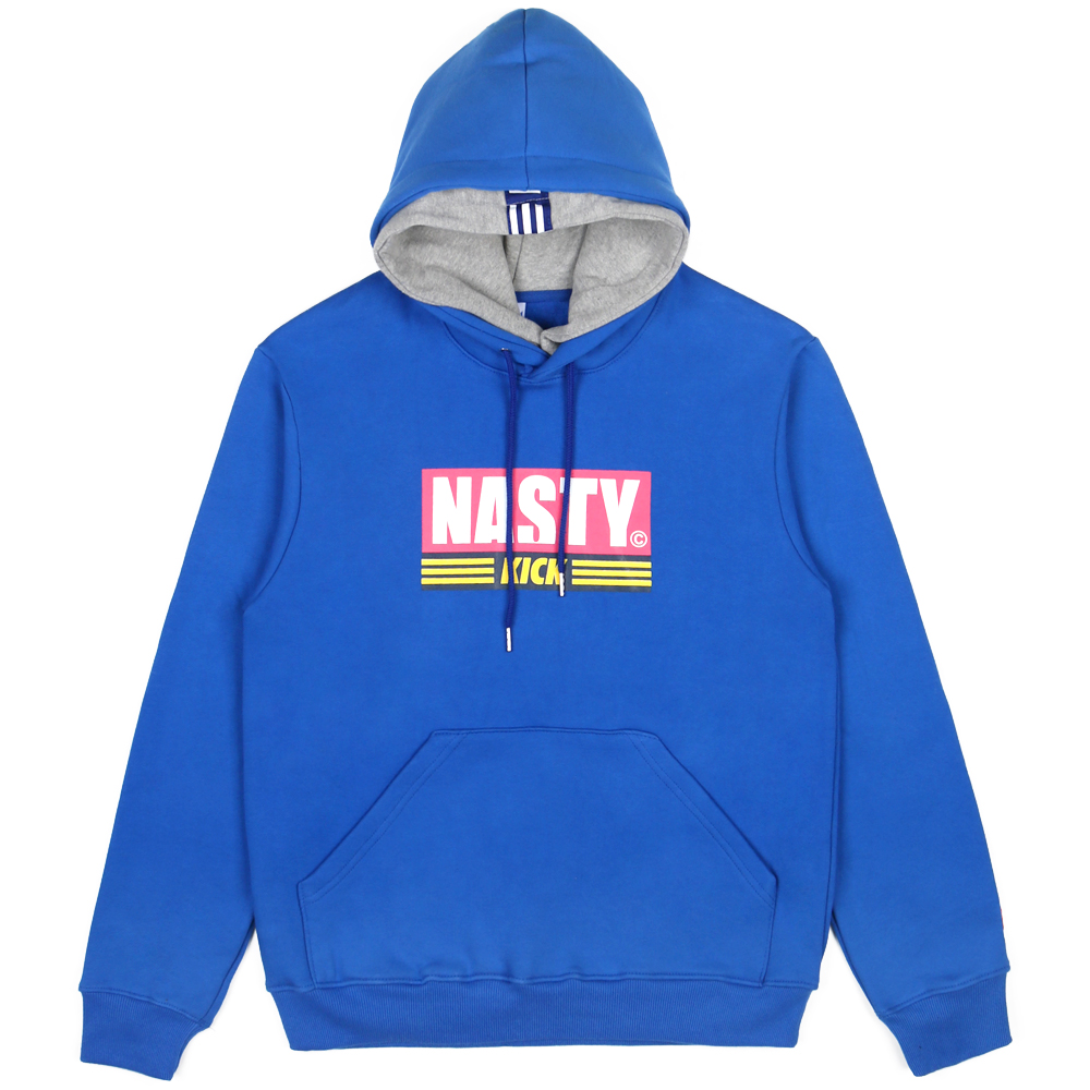 [NYPM] NASTY KICK DOUBLE HOODY (BLUE)