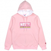 [NYPM] NASTY KICK DOUBLE HOODY (PINK)