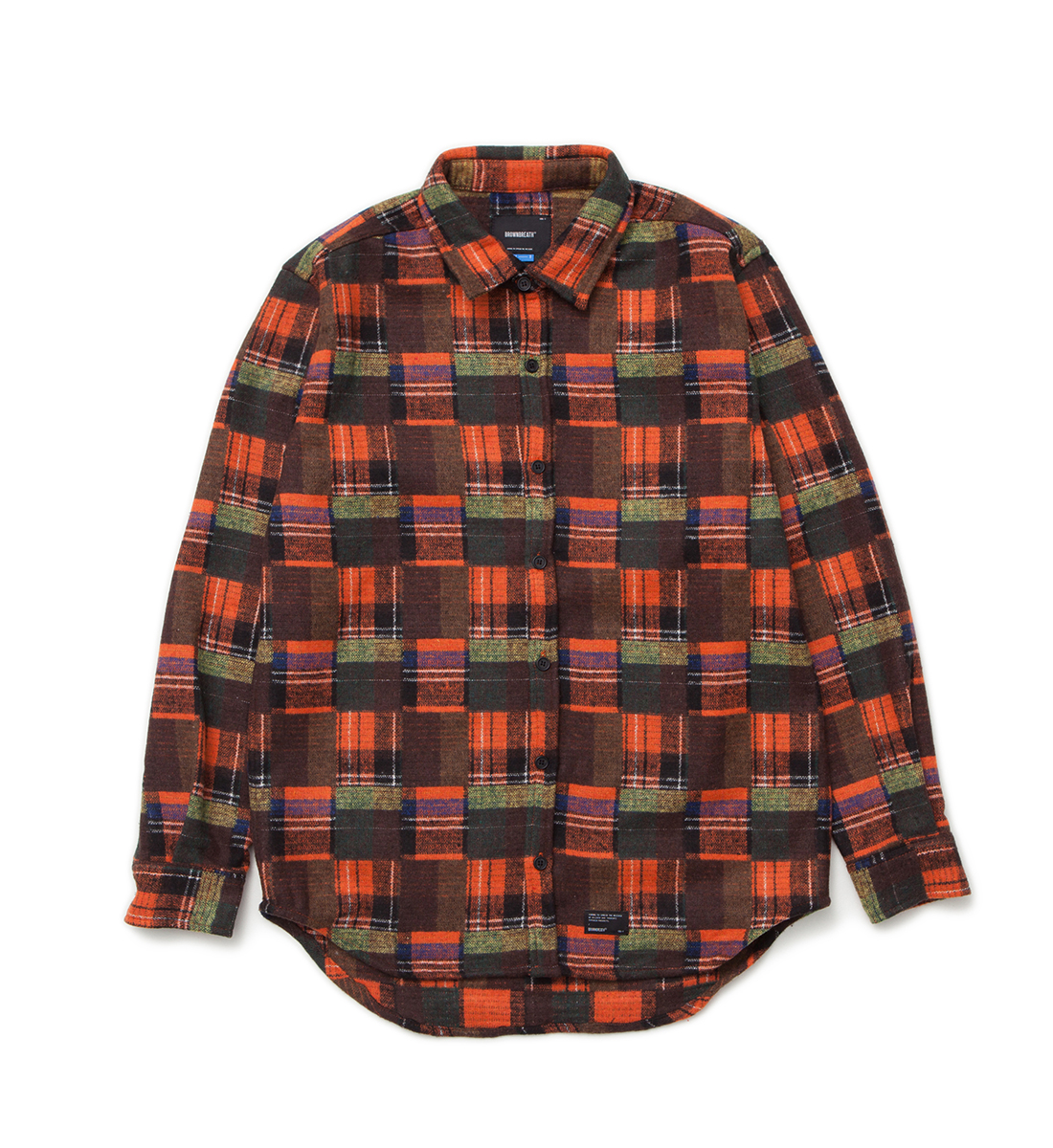 CRACK HEAVY SHIRT - ORANGE