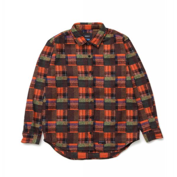 CRACK HEAVY SHIRT - ORANGE