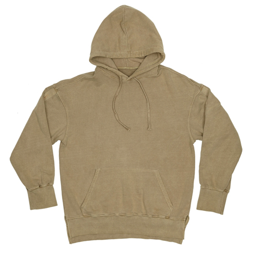 OVR16T3008-TOME.3 TAPE PIGMENT BEIGE HOODIE