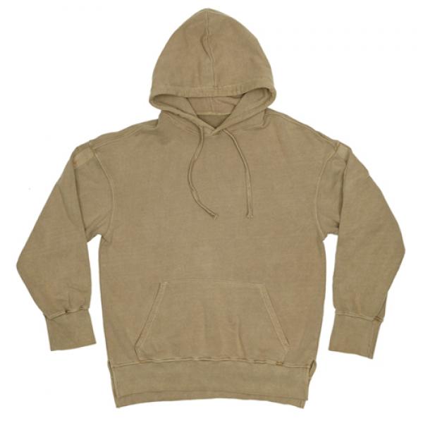 OVR16T3008-TOME.3 TAPE PIGMENT BEIGE HOODIE