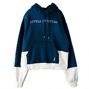 [ROMANTIC CROWN] LIVELY WIDE HOODIE_BLUE