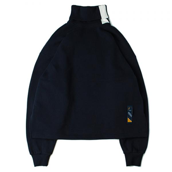 [ROMANTIC CROWN] STANDARD TURTLE SWEATSHIRT_NAVY
