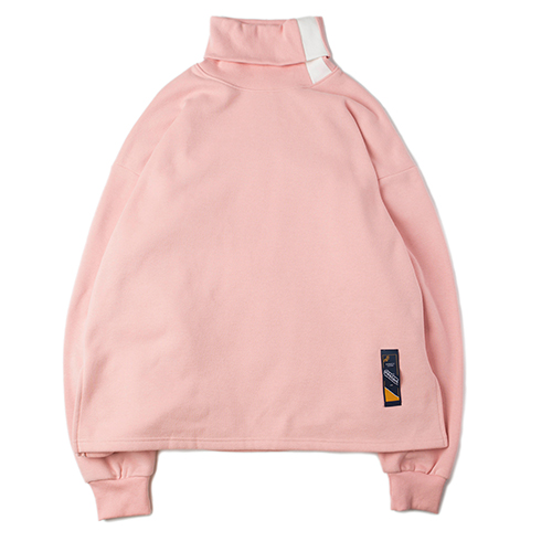 [ROMANTIC CROWN] STANDARD TURTLE SWEATSHIRT_PINK