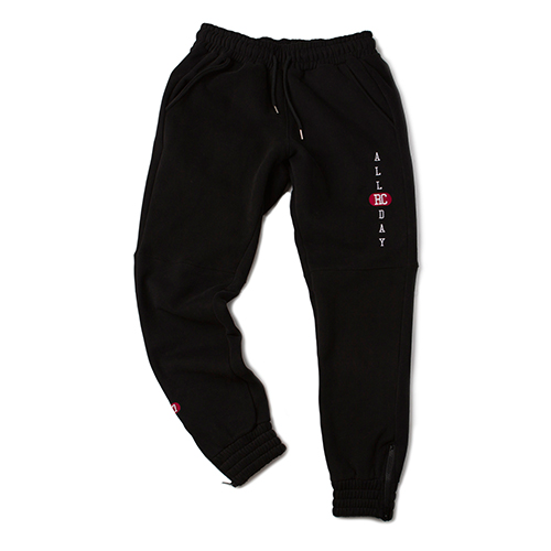 [ROMANTIC CROWN] RC SWEAT PANTS_BLACK
