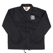 (I021523) STATE PILE COACH JACKET-BLACK