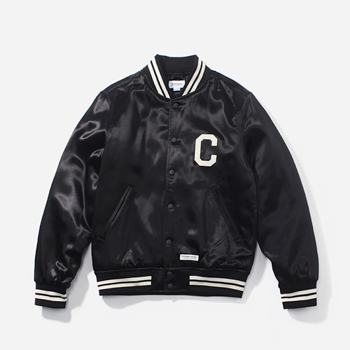 SATIN B.B JACKET-BLACK